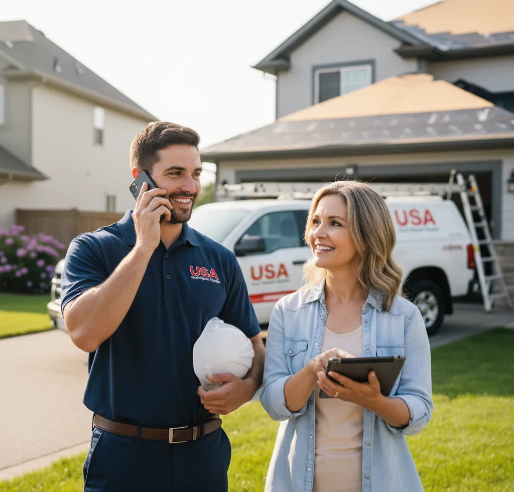 USA Roof Repair Experts customer support in Tuskegee
